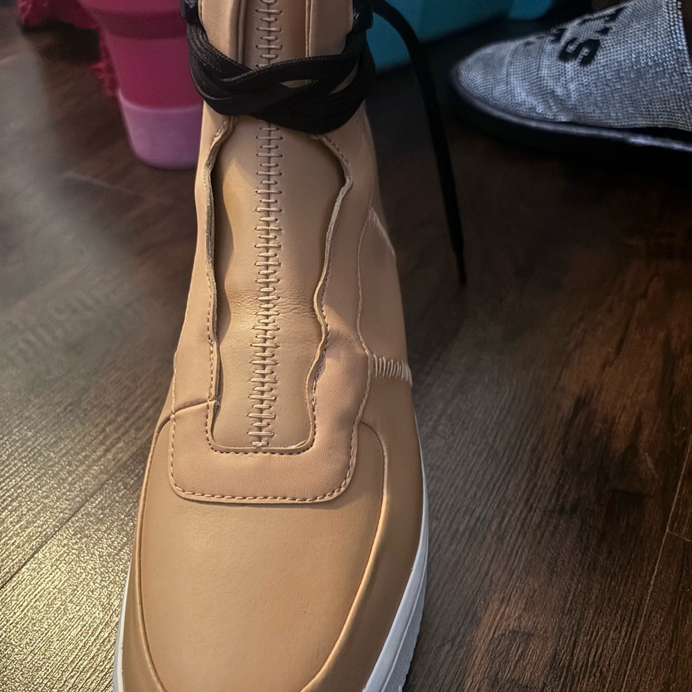 Nike Tan Women's High-Top Sneakers
